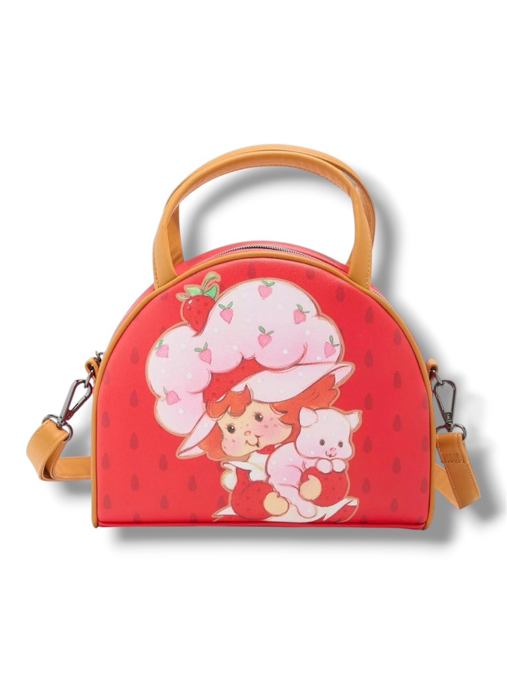 Loungefly Strawberry Shortcake & Custard Scented Crossbody Bag - NWT - Picture 1 of 4